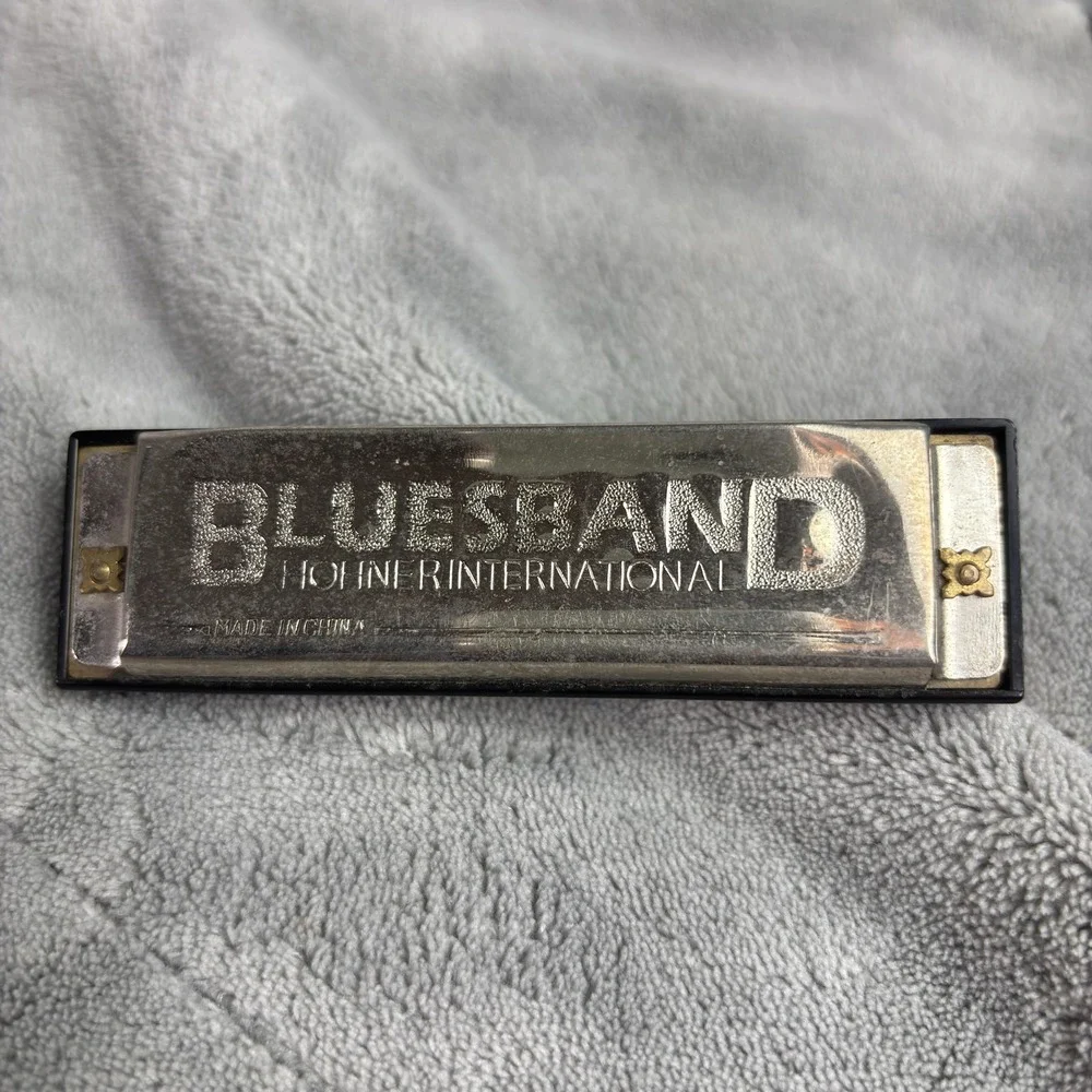 Hohner Bluesband Harmonica Blues Harp Key of C 10 Hole Mouth Organ International